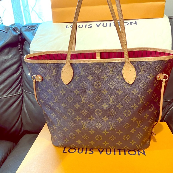 🛑SOLD🛑 Louis Vuitton Neverfull Monogram MM - Picture 1 of 16